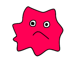 Colorful clay sticker #11570204