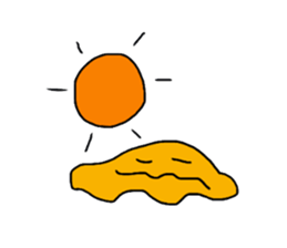 Colorful clay sticker #11570205