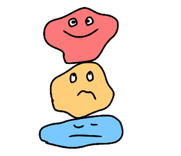 Colorful clay sticker #11570221