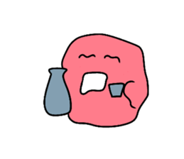 Colorful clay sticker #11570227