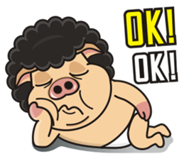 Pigman,Are you OK? - Debut(English) sticker #11570801