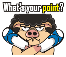 Pigman,Are you OK? - Debut(English) sticker #11570803