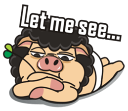 Pigman,Are you OK? - Debut(English) sticker #11570804