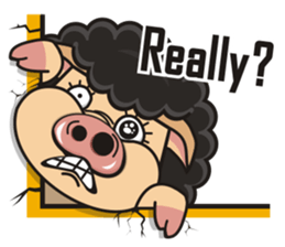 Pigman,Are you OK? - Debut(English) sticker #11570809