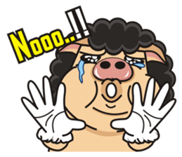 Pigman,Are you OK? - Debut(English) sticker #11570810