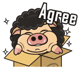 Pigman,Are you OK? - Debut(English) sticker #11570823