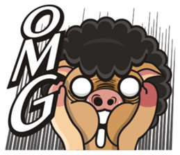 Pigman,Are you OK? - Debut(English) sticker #11570828