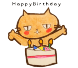 Sippo Life Sticker colorful cat series sticker #11571915
