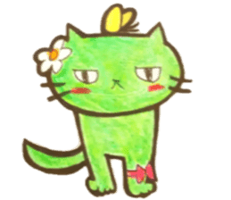 Sippo Life Sticker colorful cat series sticker #11571917