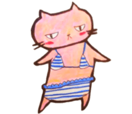 Sippo Life Sticker colorful cat series sticker #11571918