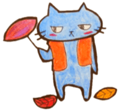 Sippo Life Sticker colorful cat series sticker #11571919
