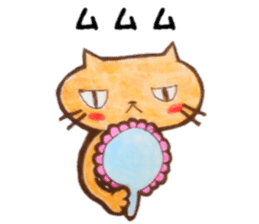 Sippo Life Sticker colorful cat series sticker #11571924