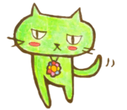 Sippo Life Sticker colorful cat series sticker #11571928