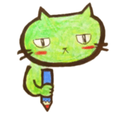 Sippo Life Sticker colorful cat series sticker #11571948