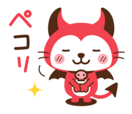 Devi neko-kun sticker #11572047