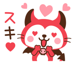 Devi neko-kun sticker #11572050