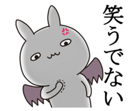 Devil rabbit2 sticker #11572079