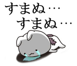 Devil rabbit2 sticker #11572086