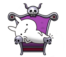 Devil rabbit2 sticker #11572089