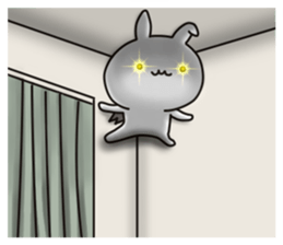 Devil rabbit2 sticker #11572092