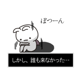 Devil rabbit2 sticker #11572105