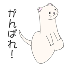 very cute ferrets sticker #11572562