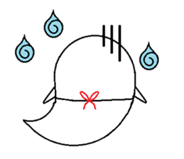 Ghost mom sticker #11572619