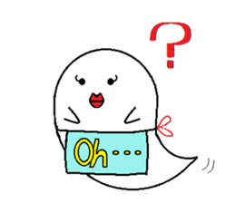 Ghost mom sticker #11572621