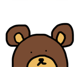 bear in life sticker #11572954