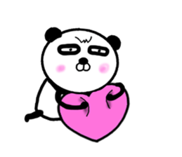 It is the panda.Panda-ish? 17 baby sticker #11573050