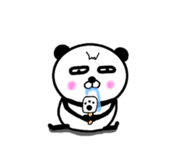 It is the panda.Panda-ish? 17 baby sticker #11573055