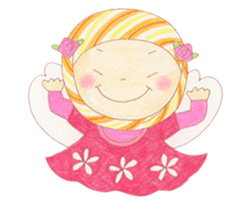 Cute muslim girl sticker #11573077