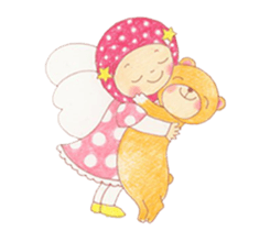 Cute muslim girl sticker #11573101
