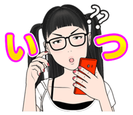 Appropriate Mika (friends ver.01) sticker #11573401