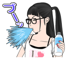 Appropriate Mika (friends ver.01) sticker #11573423