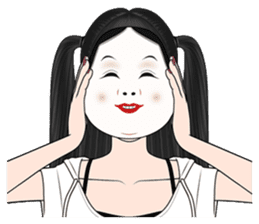 Appropriate Mika (friends ver.01) sticker #11573431