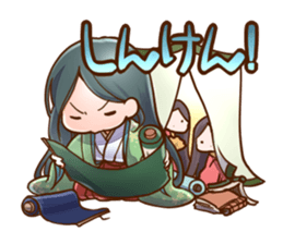 Yururi Heian Kizoku sticker #11573775