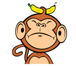Lucky Lovely Monkey sticker #11573874