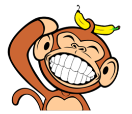Lucky Lovely Monkey sticker #11573875