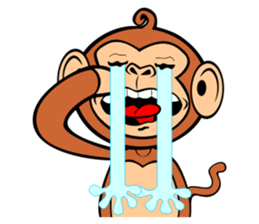 Lucky Lovely Monkey sticker #11573876