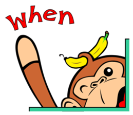 Lucky Lovely Monkey sticker #11573881