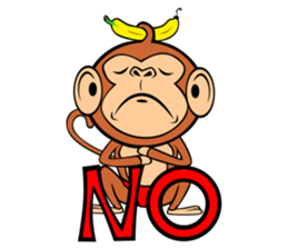 Lucky Lovely Monkey sticker #11573885