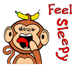 Lucky Lovely Monkey sticker #11573895