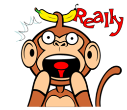 Lucky Lovely Monkey sticker #11573896