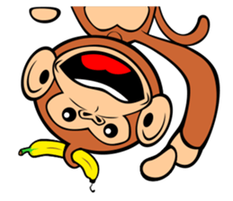 Lucky Lovely Monkey sticker #11573899