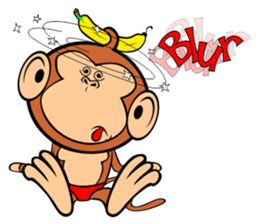 Lucky Lovely Monkey sticker #11573904