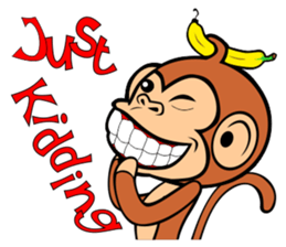 Lucky Lovely Monkey sticker #11573906