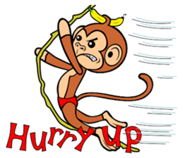 Lucky Lovely Monkey sticker #11573907