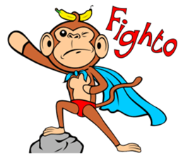 Lucky Lovely Monkey sticker #11573910