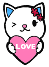 Sticker to convey the love sticker #11574254